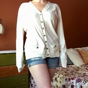 White Summer Cardigan